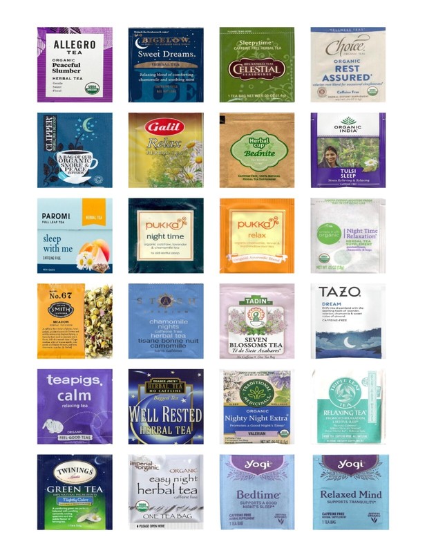 Sleep / Relaxation Tea Bag Sampler Variety Pack - 24 Single-Serve Varieties gallery