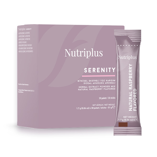 Farmasi Nutriplus Herbal Extract Mix Natural Tea Raspberry Flavor 30 sticks