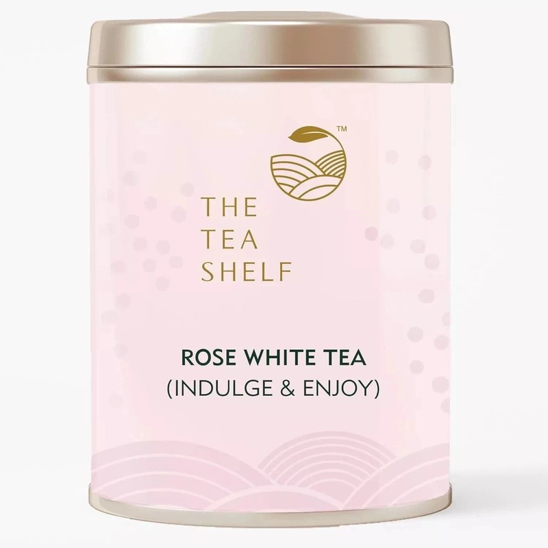 The Tea Shelf Moonlight Rose White Tea – 30gm
