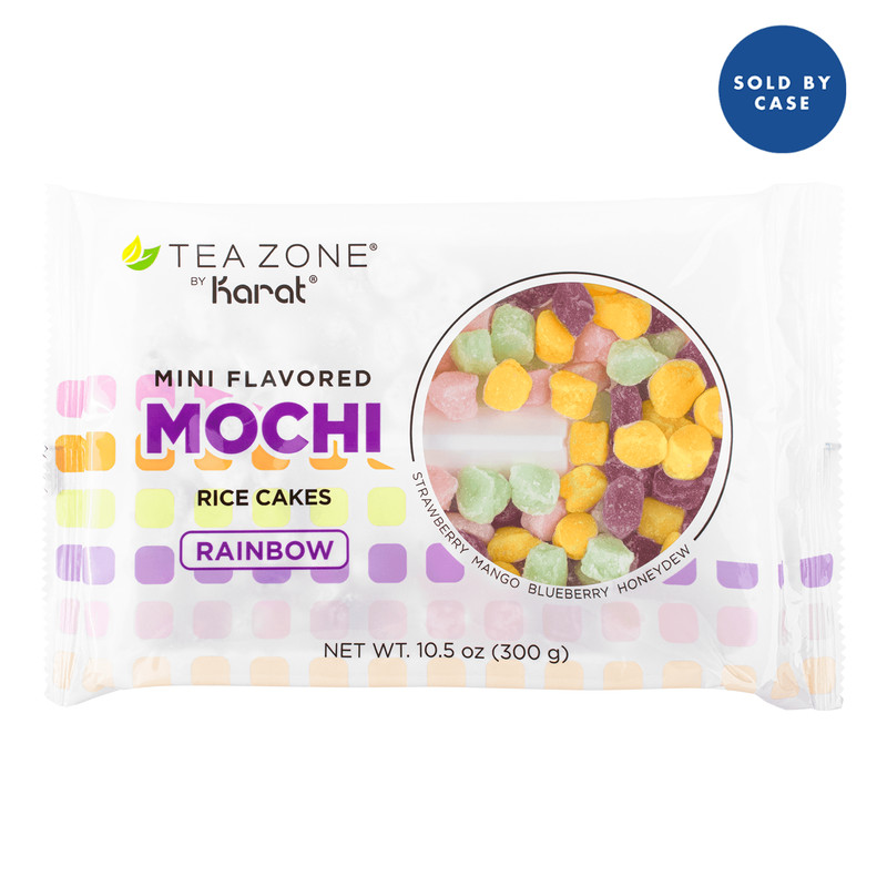 Tea Zone Rainbow Mini Mochi/Mochi Snack(25 bags/case)