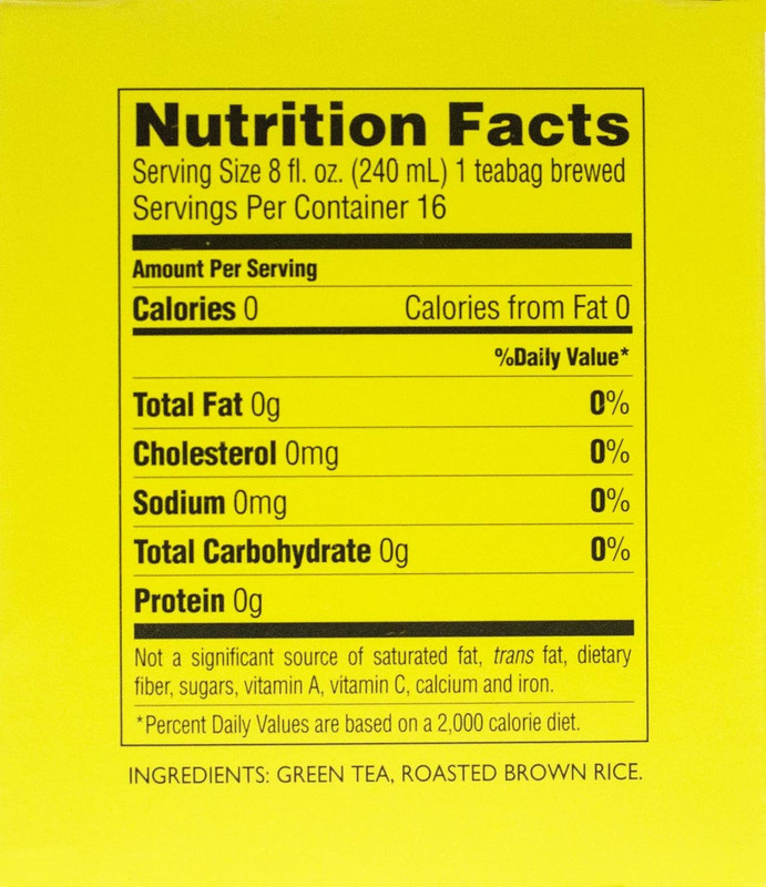 Roasted Rice Genmai-Cha Tea, 96 Count, Pack of 6 gallery