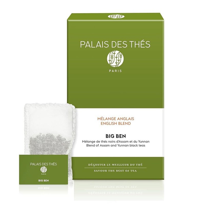 20 Count Big Ben English Breakfast Tea Bags, Yunnan, Assam Black Tea, Premium