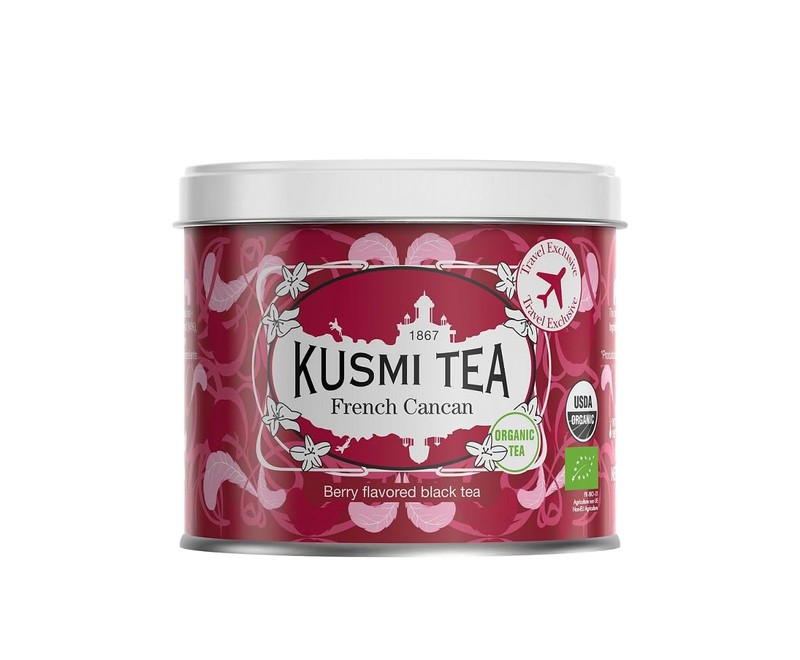 – French Cancan – Organic Black Tea – Berry Flavored Black Tea – Natural Red …