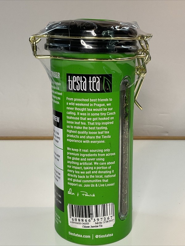 - Chinese Jasmine | Loose Leaf | Classic Jasmine | Medium Caffeinated Green T... gallery