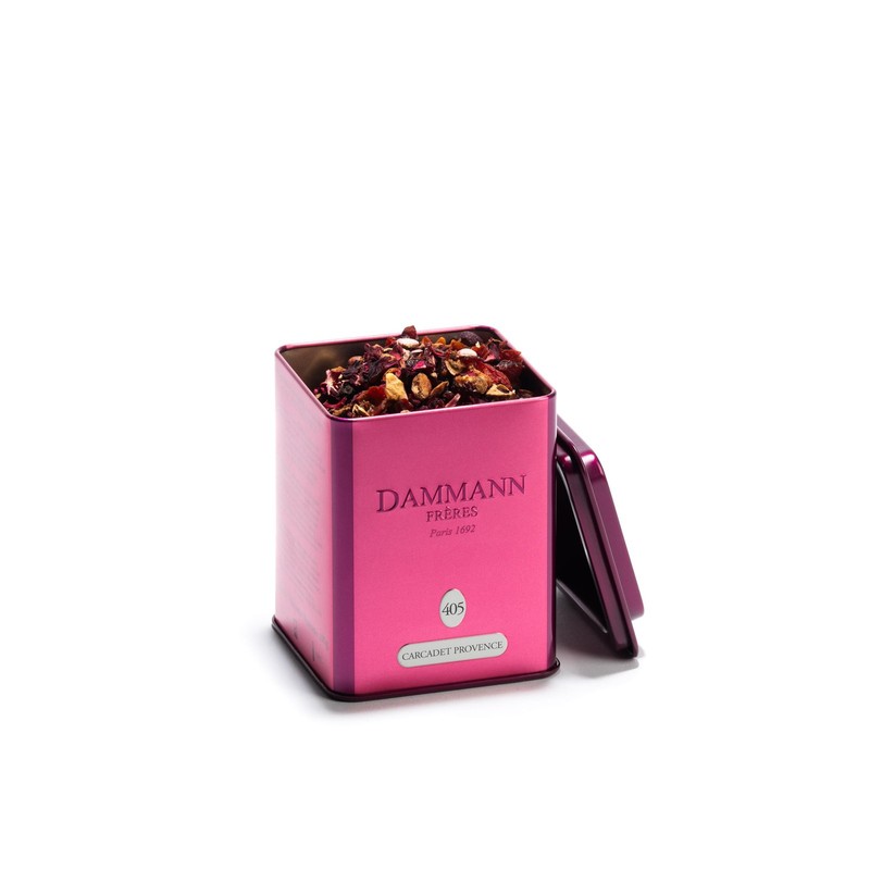 Dammann Freres Loose Leaf, Carcadet Provence, Premium Gourmet French Herbal T…