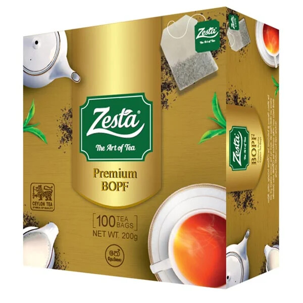 Pure Ceylon Tea – BOPF Premium Tea – Zesta 50 Bags / 100 Bags