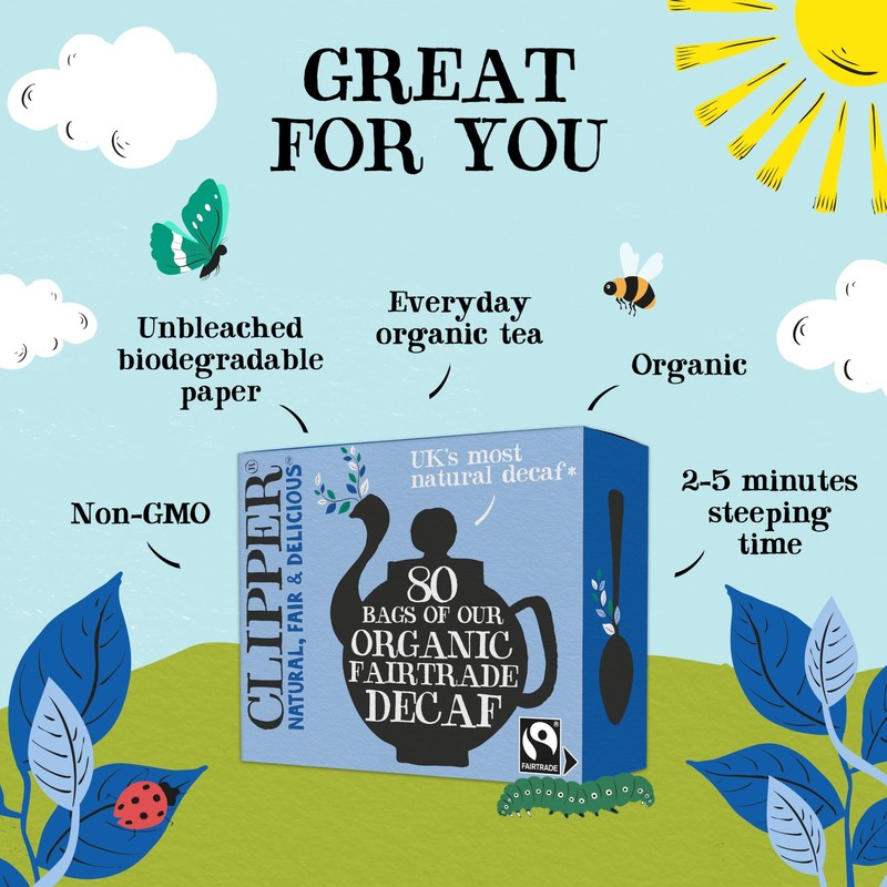 , Organic Decaf, PlantBased, Decaffeinated Black Tea, Great Over Ice, 1 Pack,... gallery