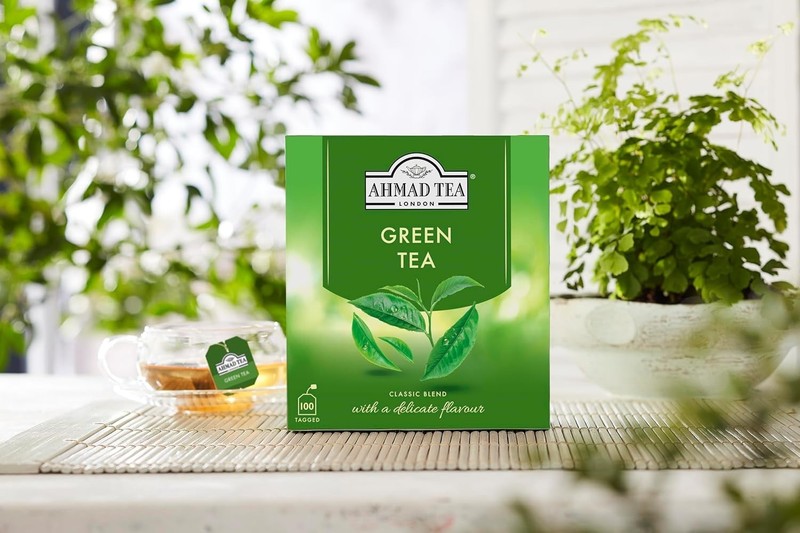 Green Tea Teabags, 100 Count - Caffeinated, Sugar-Free & Antioxidant gallery