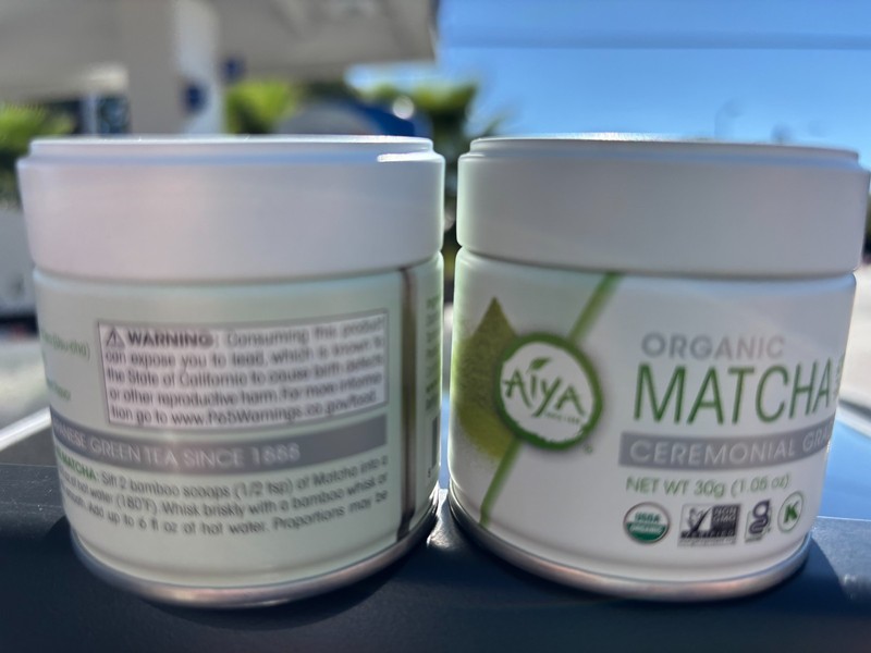 2 Cans Aiya Japanese ORGANIC Matcha Ceremonial Grade 30g (1.5oz) EXP 05/2027 gallery