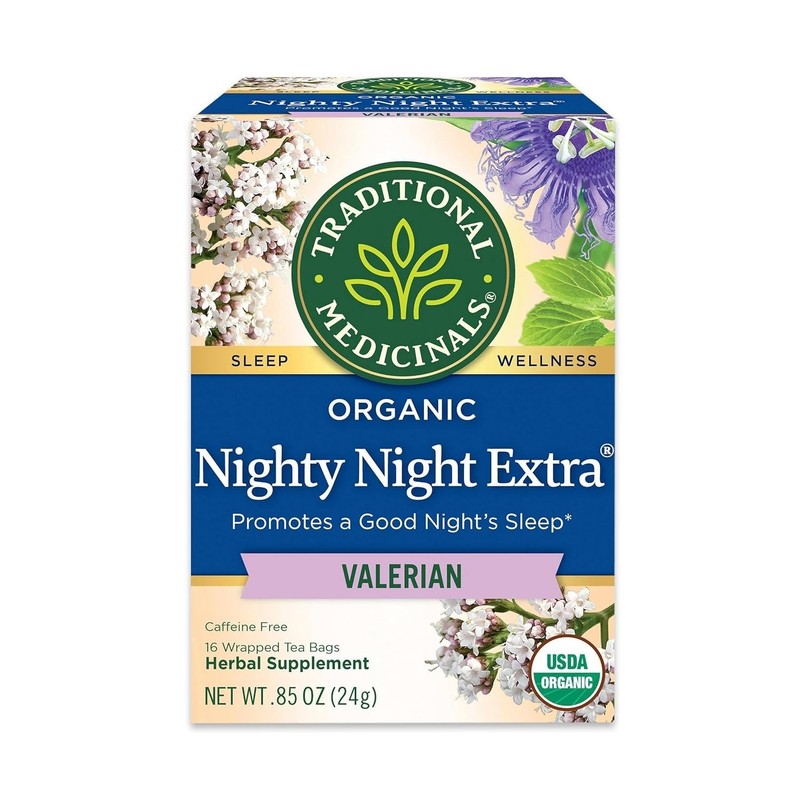 Herbal Sleep Support Tea - Organic Nighty Night with 16 Caffeine-Free Bags gallery