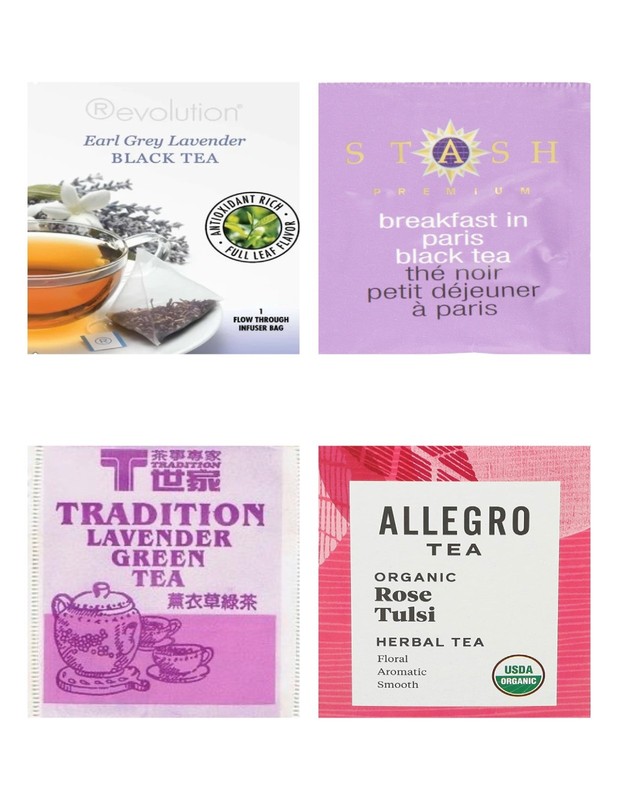 Floral Tea Bag Sampler Variety Pack - 24 Single-Serve Varieties - 19 Brands gallery