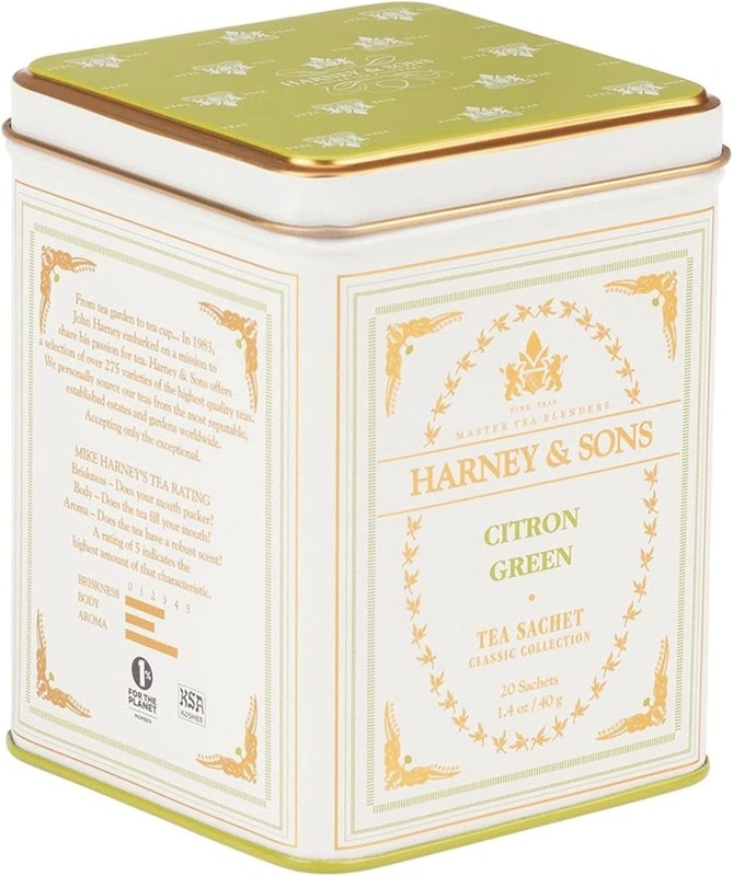 Citron Green Tea, White, 20 Count (Pack of 1)