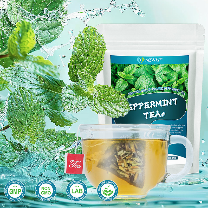 Organic Peppermint Tea - Caffeine Free, Peppermint Leaves Organic Dried Cut gallery