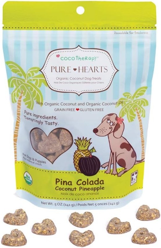 Cocotherapy Pure Hearts Coconut Cookies – Pina Colada (Pineapple Coconut), (1