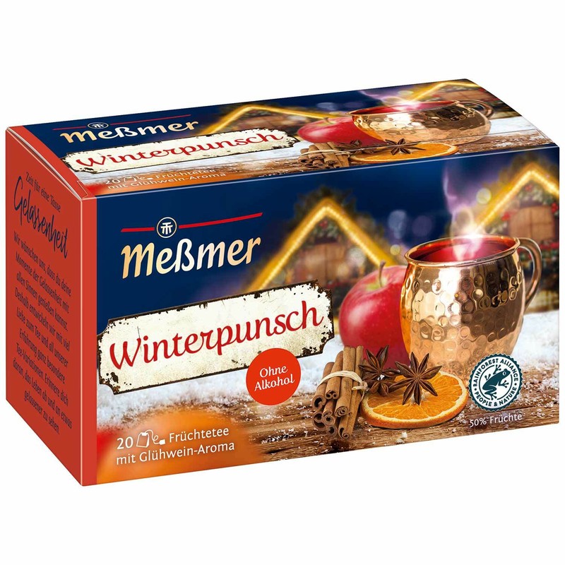 Messmer Winter Tea WINTERPUNCH Made in Germany FREE SHIPPING
