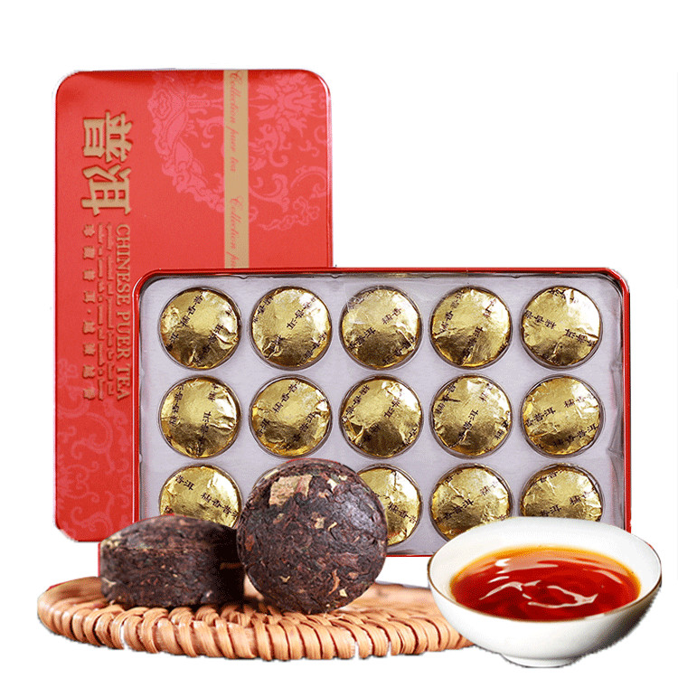 2019 Ripe Puerh Mini Tuocha Gift Box – Glutinous Rice Fragrance (75g)