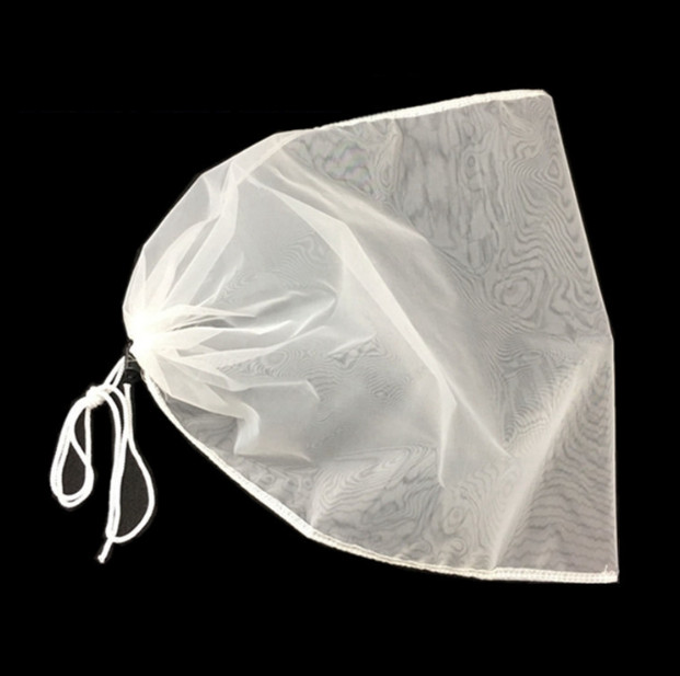 Reusable Nylon Filter Bag Net Tea Milk Coffee Kitchen Filtration Strainer Mesh