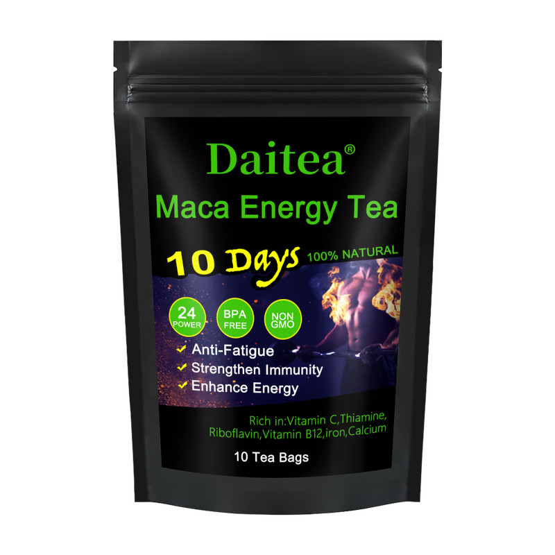 Maca Energy Tea – Male Testosteron Booster, Boosts Energy and Stamina 10/20 bag
