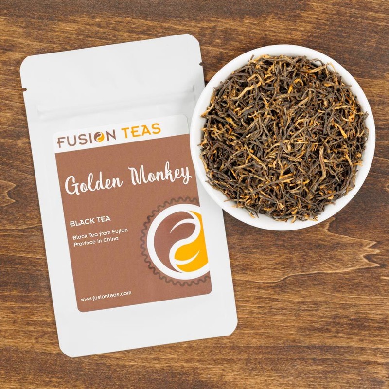 Golden Monkey Black Tea – Premium Fujian Loose Leaf – Fusion Teas