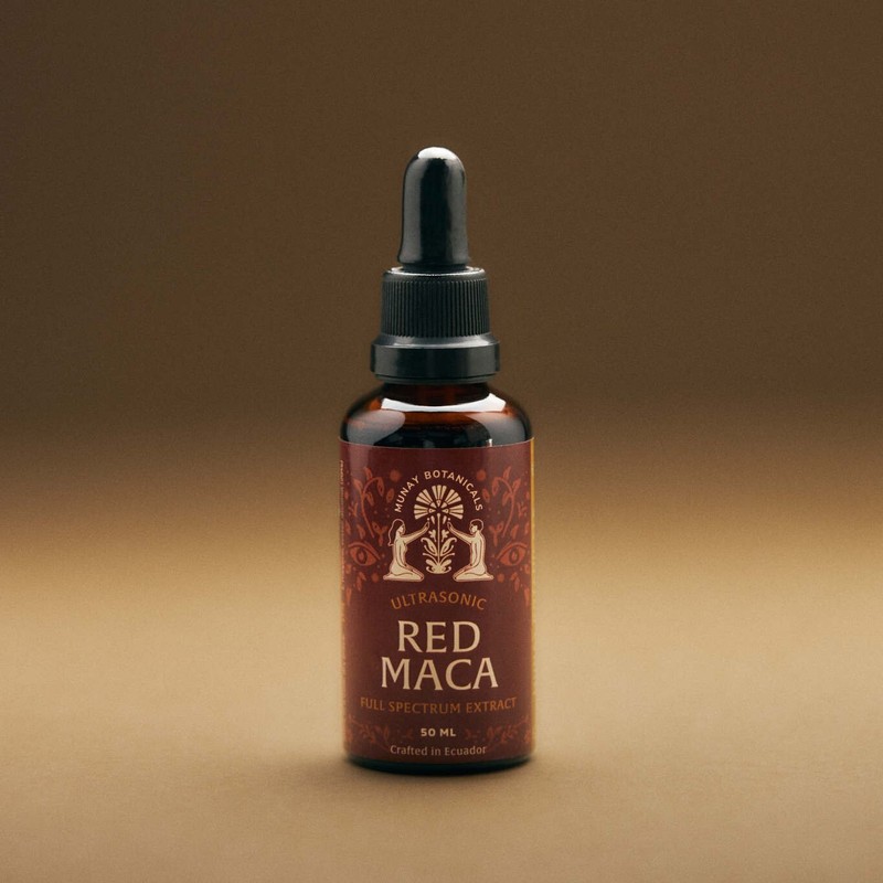 Red Maca Extract 50ml | Hormonal Balance & Vitality | Andean Super Root