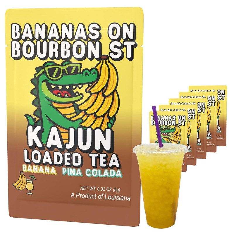 Loaded Tea - Banana Pina Colada Flavor | Sugar Free Energy Powder | Keto