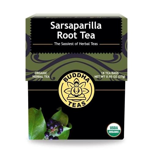 Buddha Teas Sarsaparilla Root Tea 18 Tea Bags 4/2028