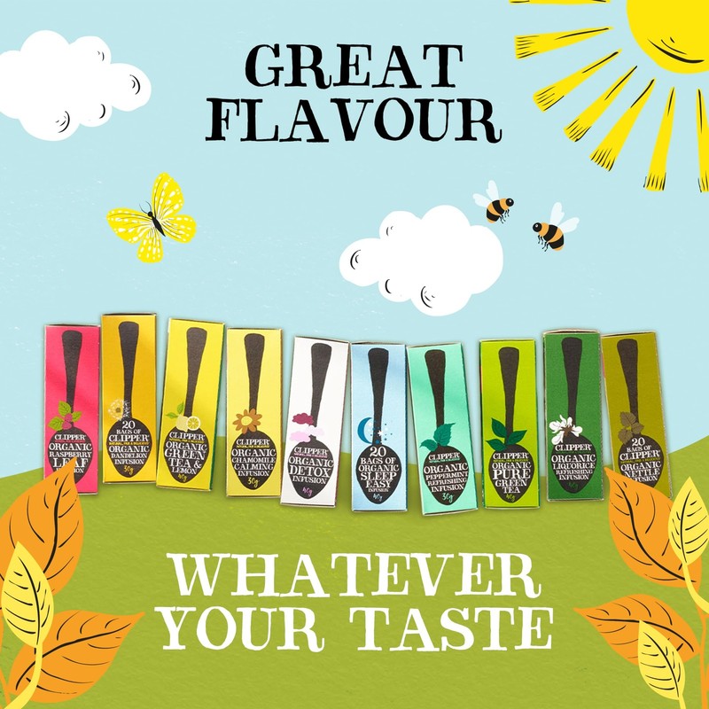 Lemon & Ginger Teabags – Caffeine , Organic, Great Hot or Iced – Aromatic, Na... gallery