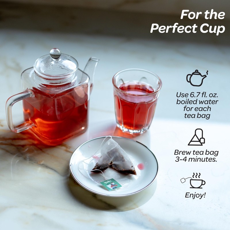 Tea Sampler with Lovely Presentation Box, 10 Counts, 2 of Each Blend Individu... gallery