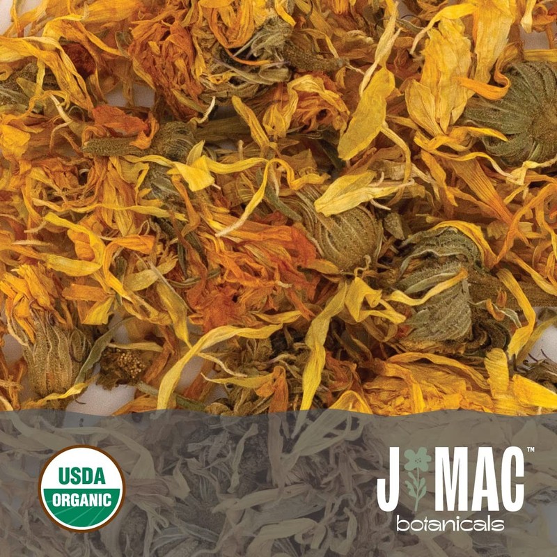 J Mac Botanicals, Organic Calendula Flower 16 ounce, whole dried flowers and ... gallery