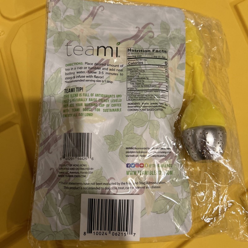 Teami Boost Vanilla Matcha Tea - 2.3oz gallery