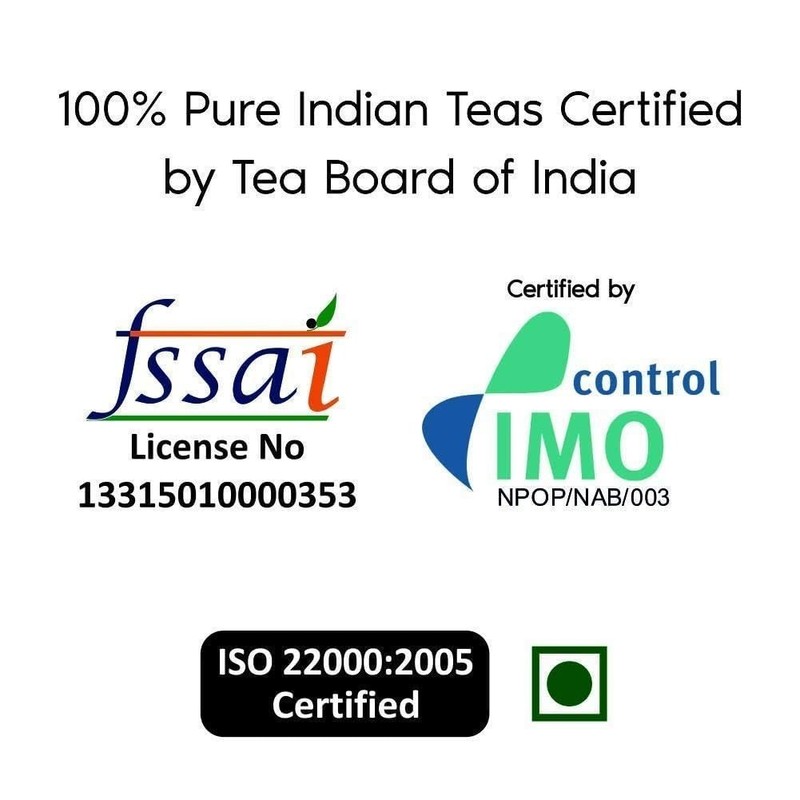 Golden Tips Mint Infused Black Tea, Bold & Refreshing Loose Leaf Tea 100 gm gallery