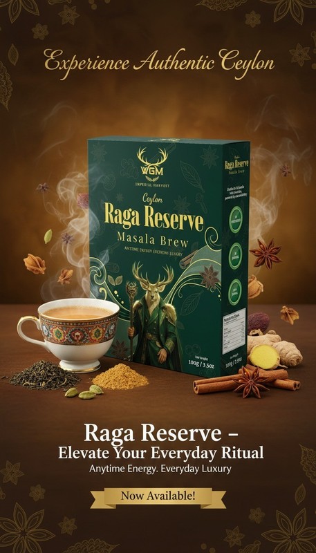 Ceylon Raga Reserve Masala Brew Imperial Harvest Premium Masala Tea 100g 3.5oz
