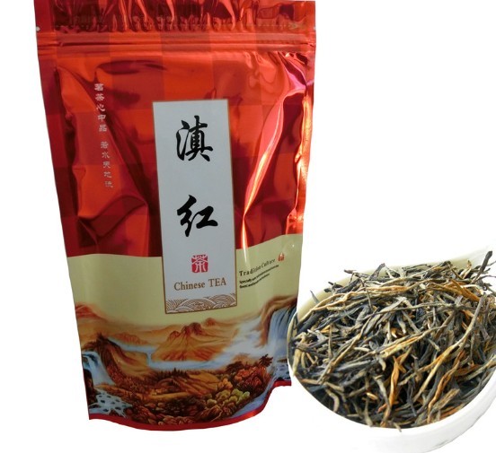 250g Premium Dian Hong Famous Yunnan Black Tea Dianhong TEA 58 Series Black Tea