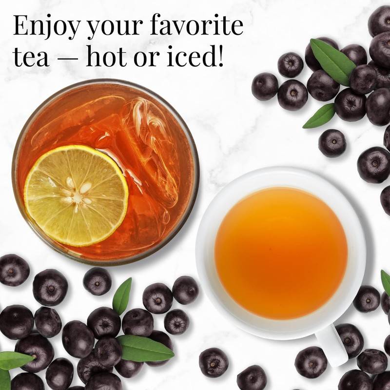 Acai Green Tea - Caffeinated Superfruit - Natural Healthy Tea - Antioxidant, ... gallery