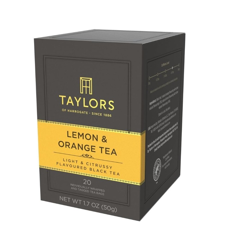 Refreshing Lemon & Orange Black Tea, 20 Count Pack of 6, Perfect Hot or Iced gallery