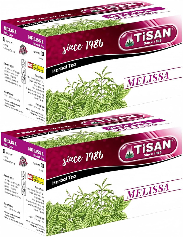 Melissa Tea from - 2 boxes total 40 tea bags FREE SHIPPING gallery