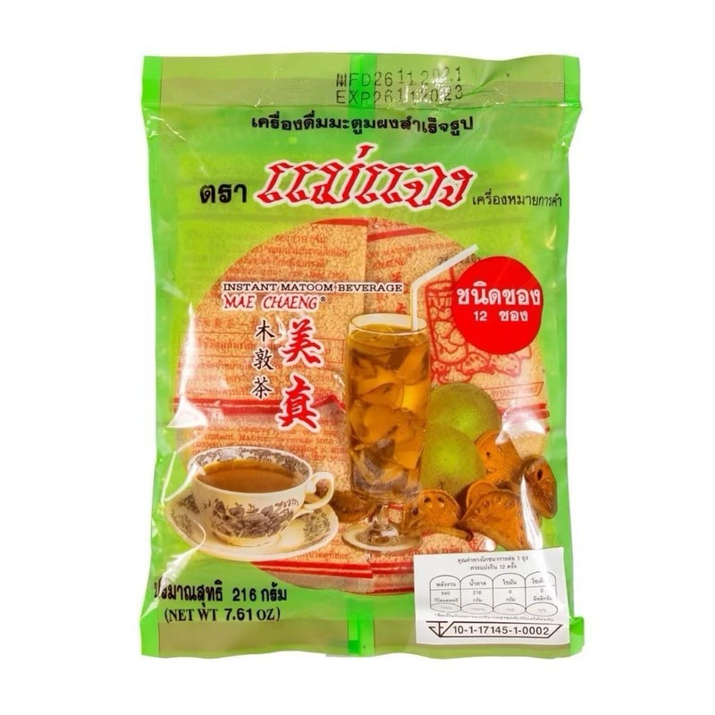 Mae Chaeng Instant Tea Matoom Beverage 216 g