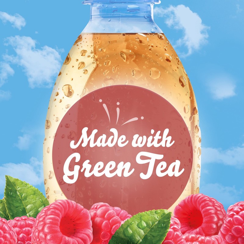 Raspberry Green Tea Naturally Flavored Powdered Drink Mix, 120 ct Pack, 12 Bo... gallery