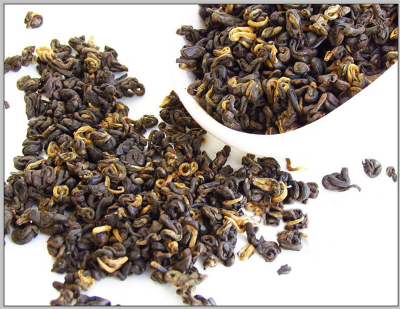 200g Yunnan Dianhong Black Tea Curled (1 Bud 1 Leaf ) Dian Hong Tea Chinese Tea gallery