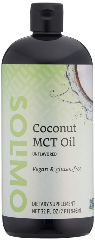 Amazon Brand - Solimo MCT Liquid Coconut Oil, 32 fl oz (Pack of 1)