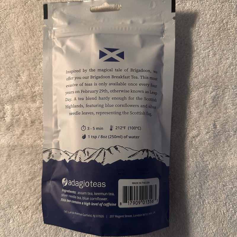 Adagio Tea Brigadoon Breakfast Tea 3oz gallery