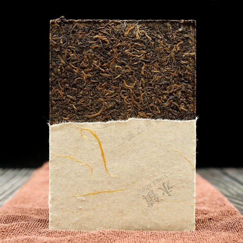 Yongzhen Ripe Pu-erh Tea Brick Top Grade Palace Pu-erh, Compressed Dark Tea 250g gallery