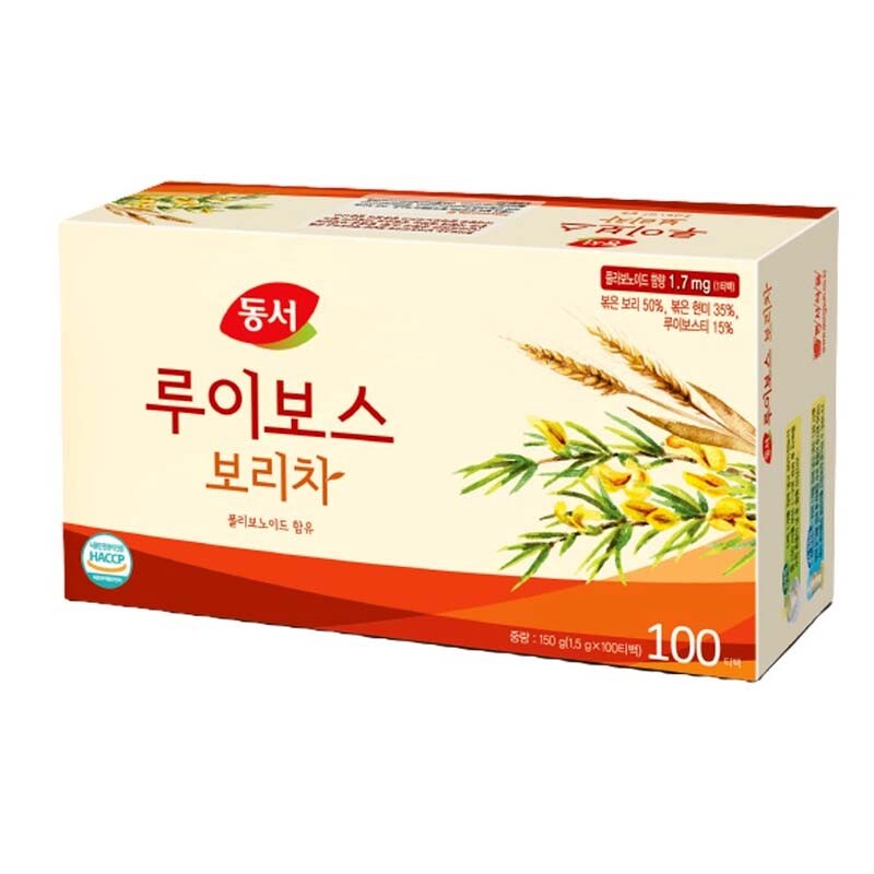 Korean DONGSUH Rooibos Barley Tea 100 Tea bags