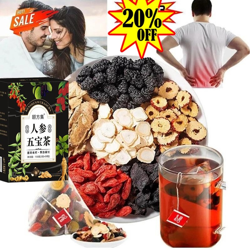 Ginseng six treasure tea , Kidney tea ,liver tea , red date kidney health 2026