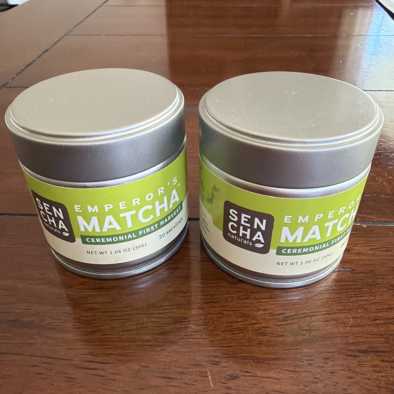 Sen Cha Naturals Organic Emperor’s 1st Harvest Ceremonial Grade Matcha 2-PACK