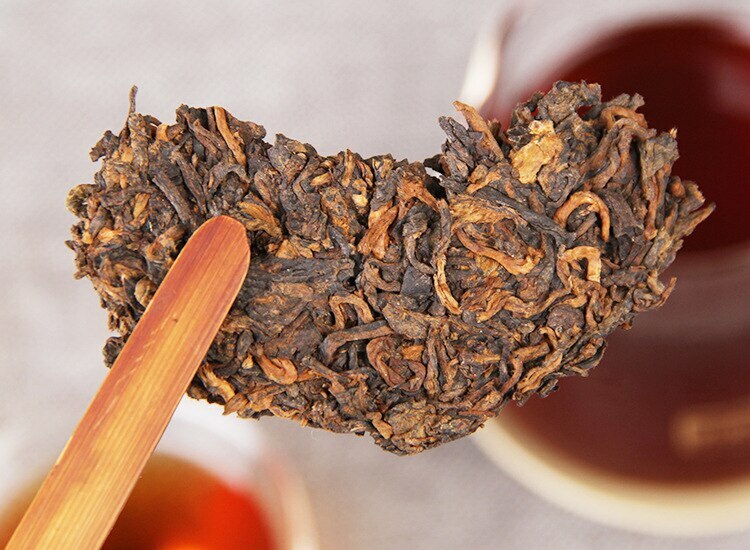 2003 Iceland Aged Tree Ripe PuEr Tea Aged Tree Palace Golden Shu Pu-Erh Tea 357g gallery