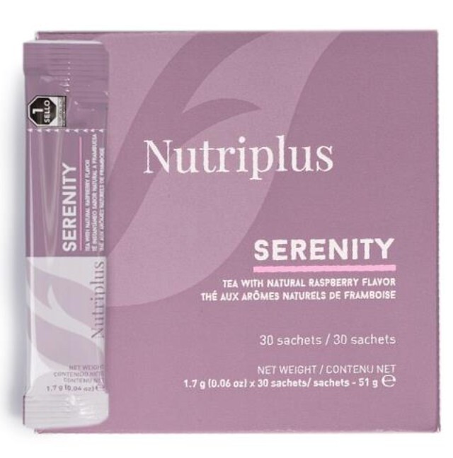 Farmasi Nutriplus Serenity Tea (30 individual servings) Raspberry Flavor