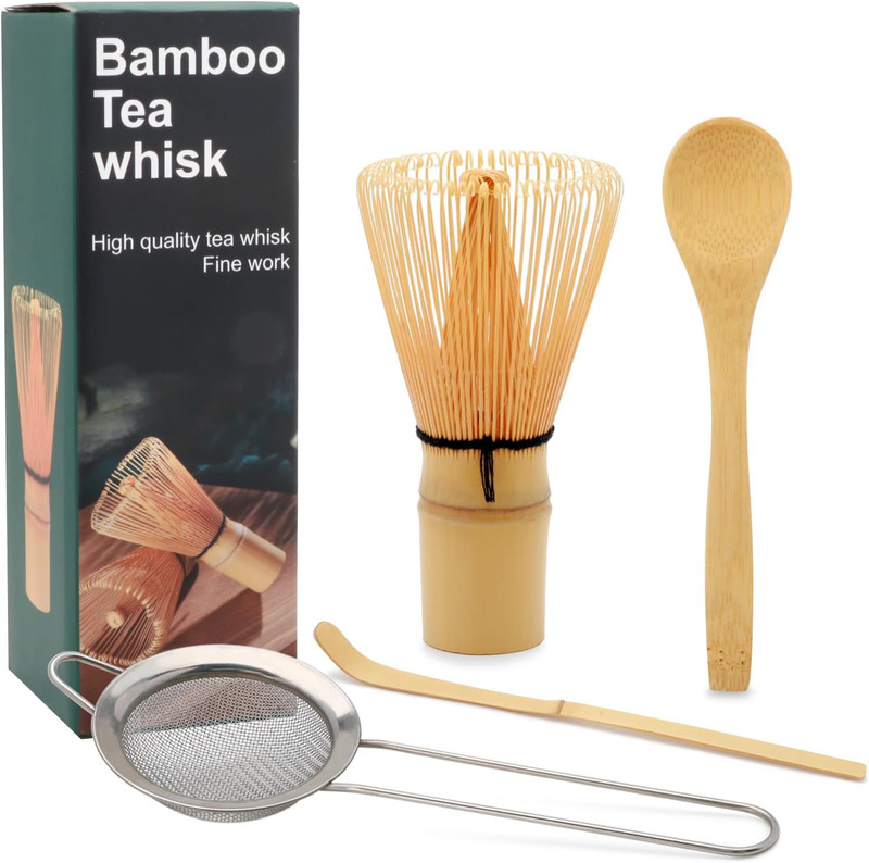 Matcha Whisk Set,Matcha Whisk,Matcha Set,Bamboo Whisk,Matcha Kit,Chasen Match…