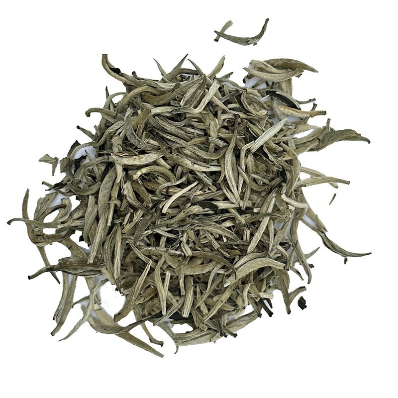 Silver Needle Loose Leaf Tea | White Tea | 2oz | 24 Servings | C Tea House
