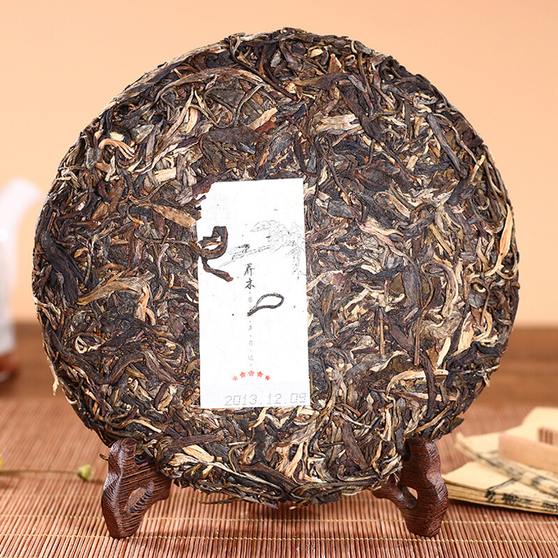 2013 Qiaomu Puerh Tea Age-Fermeted Cake Tea Haiwan Puer Five Star Arbor Tea 357g gallery